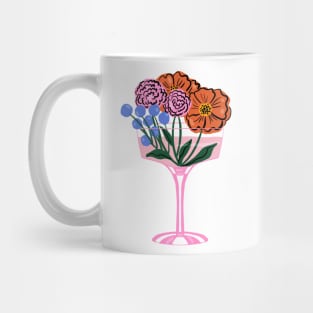 Massive floral cocktail Mug